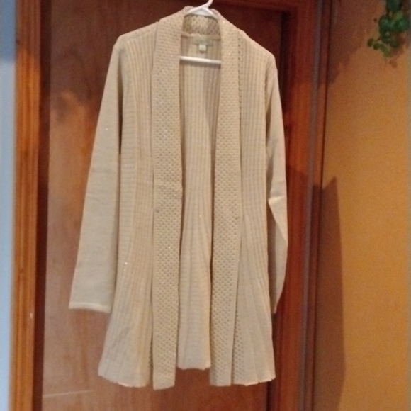 ONE WORLD Sweaters - ONE world cardigan size large